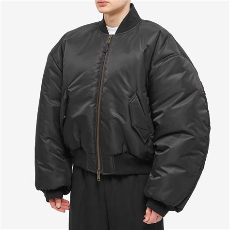 Balenciaga Classic Bomber Jacket Black | END. (US)