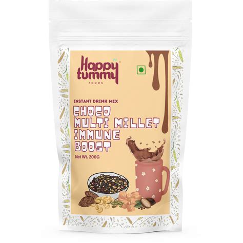 Choco Multi Millet Immune Boost – Happy Tummy Foods