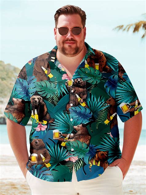 Big and Tall Hawaiian Shirts