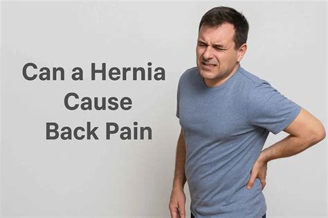 Can a Hernia Cause Back Pain? The Truth May Surprise You | Credihealth