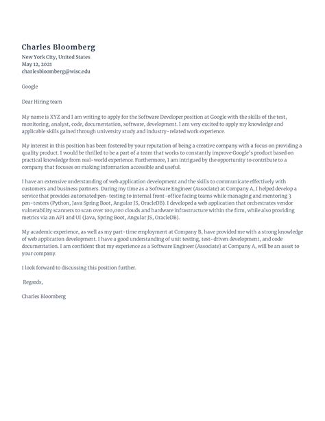 Image result for Software Development Requirement Letter Sample