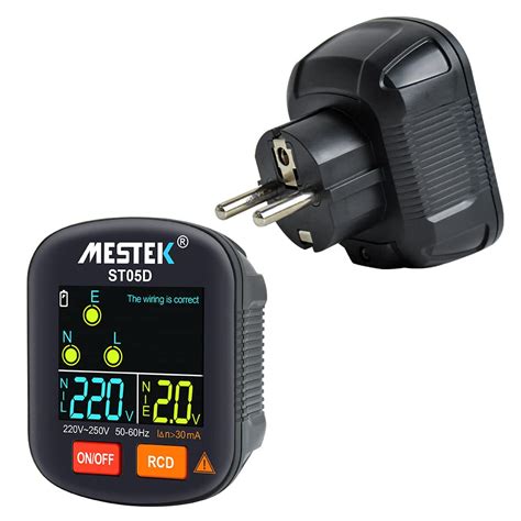 Eryue 30-250V Portable Digital So et Tester Detector R Voltage Tester ...