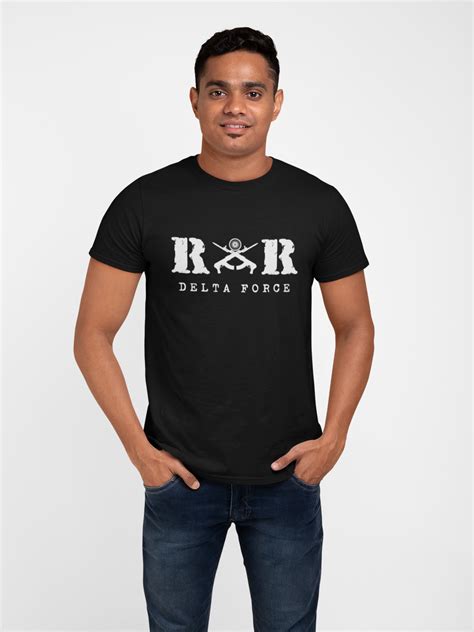 Men's Army T-shirt Rashtriya Rifles RR Delta Force – Olive Planet