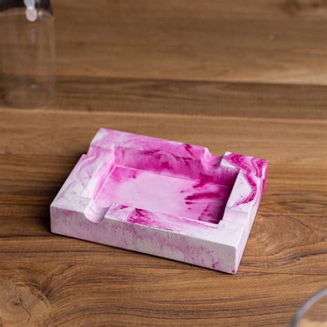 Rectashtray Candy Marble - Sleek and contemporary design Ashtray – Greyt