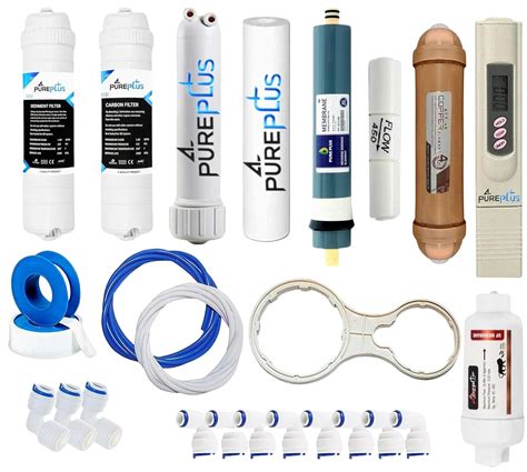 Pureplus RO Service kit of membrane & filter for All Type Of Water ...
