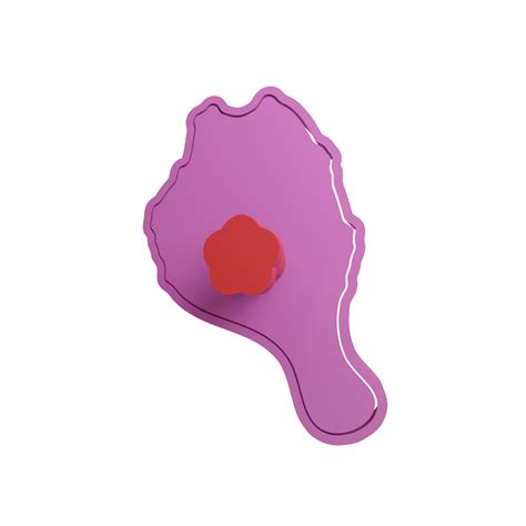 Bouquet Of Flowers Cookie Cutter STL 2 - STL Cookie Cutters – Over ...