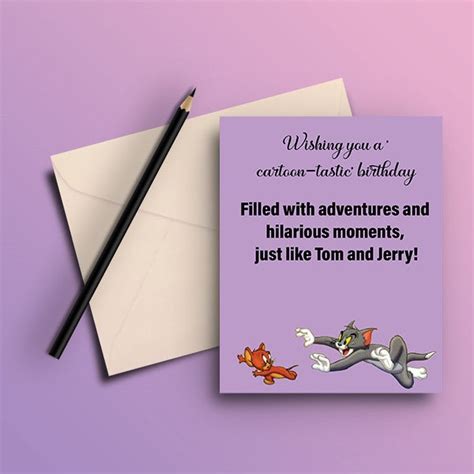 Tom and Jerry Happy Birthday Greeting Card – Crazygifts.in