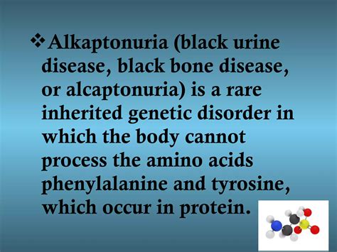 Alkaptonuria | PPT