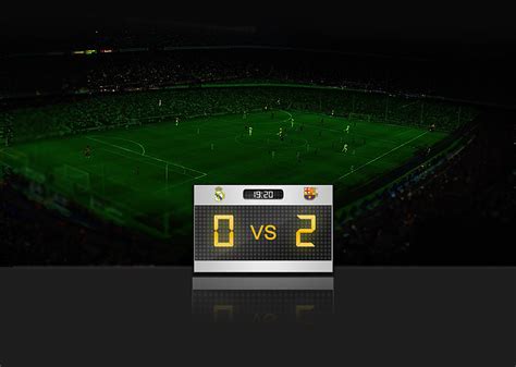 足球比赛对阵表与比分计时矢量素材_大图网图片素材