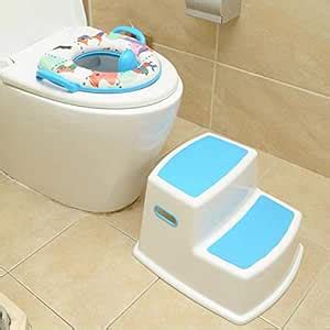 Buy Jukmen Dual Height Step Stool for Toddlers & Kids, Potty Training ...