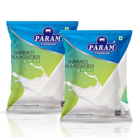 Param Skimmed Milk Powder 1Kg (Pack of 1) | 100% Pure & Natural | High ...