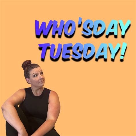 Megan McDonald na LinkedIn: This “Who’sday Tuesday” goes out to my ...
