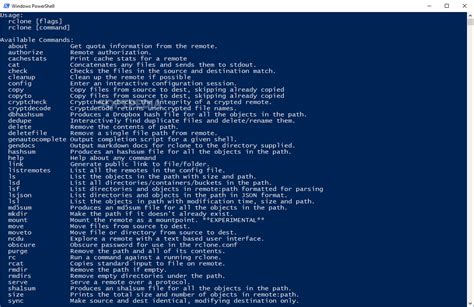 Image result for Rclone Copy Syntax