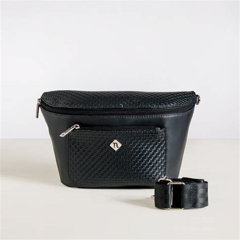 Unisex Black Crossbody Bag Online - Premium Sling Bag | Nestasia