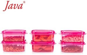 JAVA Plastic Cookie Jar - 1.4 L Price in India - Buy JAVA Plastic ...