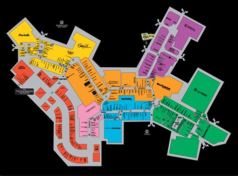 Broward Mall Map | Color 2018