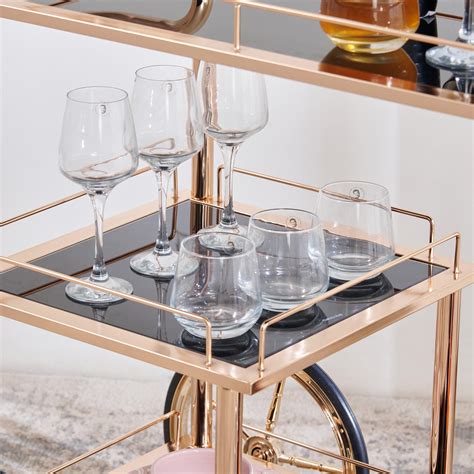 Buy Clair Serving Trolley - Gold from Home Centre at just INR 19990.0