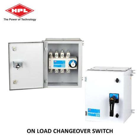 HPL 630A 4P Electric On Load Changeover Switch Manual 630 amp Model ...