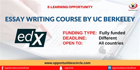 Essay Writing Course by UC Berkeley | Free Online Course ...