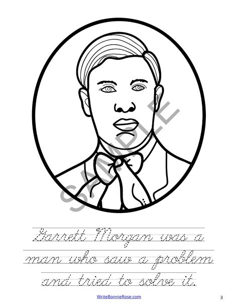 Garrett Morgan Coloring Book-Level C | Made By Teachers