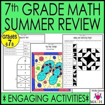 7th Grade Math Review 的图像结果