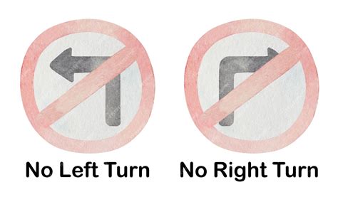 Premium Vector | Watercolor road traffic sign illustration of red and ...