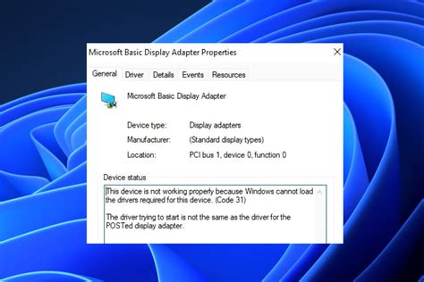 Image result for Basic Display Adapter Fix