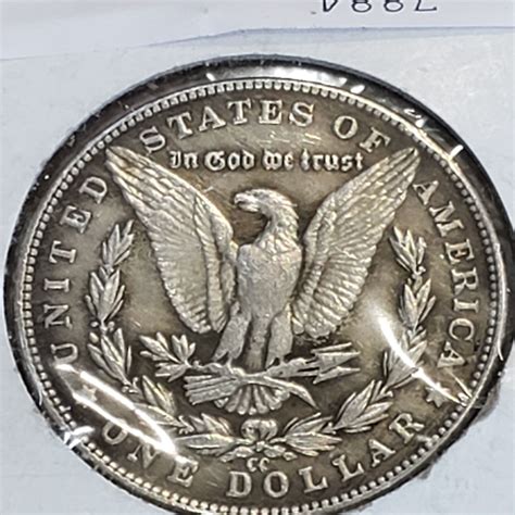 1885 MORGAN SILVER DOLLAR