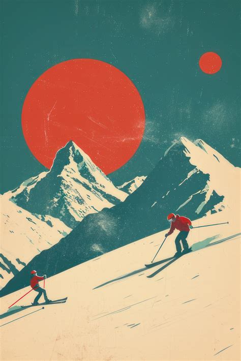 Vintage Ski Poster – Paul LaGreca
