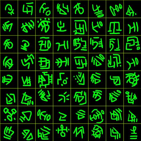 Alien Cipher 的图像结果