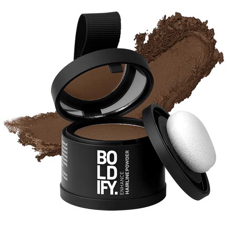 BOLDIFY Hairline Powder Instantly Conceals Hair Loss | Root Touch Up ...