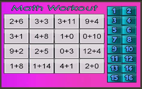 Image result for Math Workout