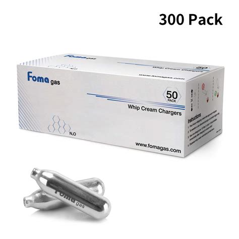Buy Foma Whipped Cream Chargers N2O Nitrous Oxide 8-Gram Cartridge for ...