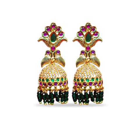 Gold Plated Jhumkas – Jillcart