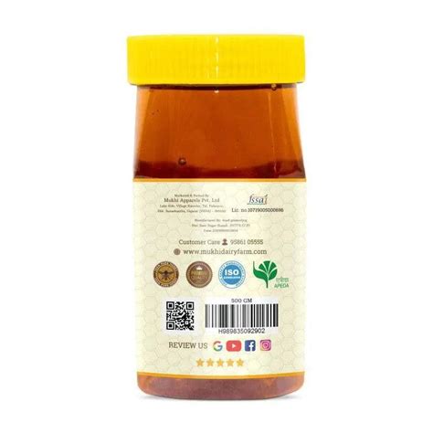 Buy Mukhia 100% Pure Natural Honey - 500 ml pack of 15 with 4 Pcs Honey ...