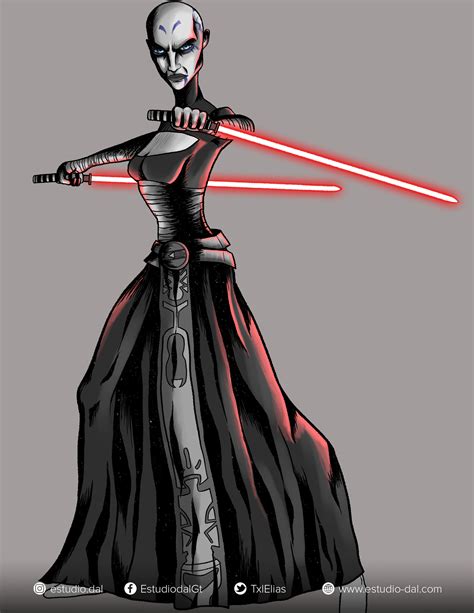 ArtStation - Asajj Ventress / Star Wars
