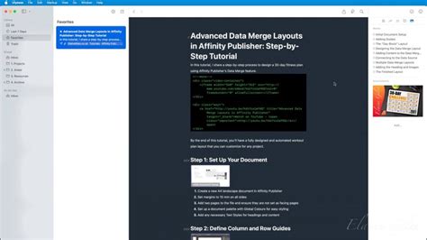 Image result for Affinity Publisher Essential Tutorial