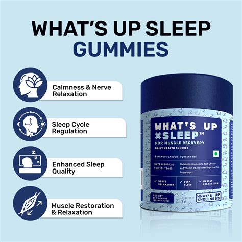 Sleep Gummies For Men & Women by What’s Up Wellness – What's Up Wellness