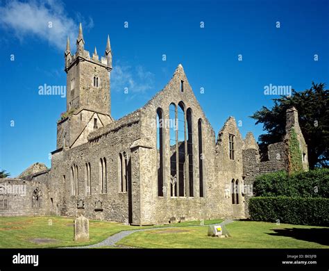 1415 Ennis Friary 12th cent Co Clare Republic of Ireland Stock Photo ...