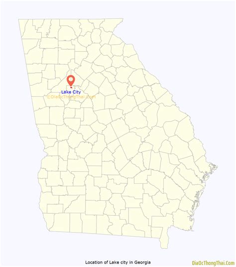 Where Is Located Lake City Georgia