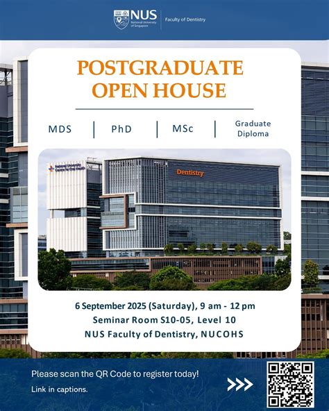 Postgraduate Open House 2025, Level 10, 9 Lower Kent Ridge Road ...