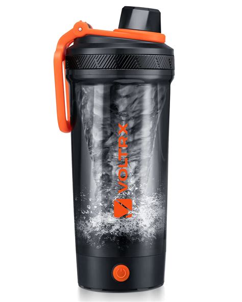 Amazon.com: VOLTRX Electric Protein Shaker Bottle - USB Rechargeable ...