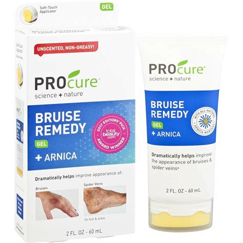 Procure Science & Nature Bruise Remedy Gel Plus Natural Arnica Montana ...