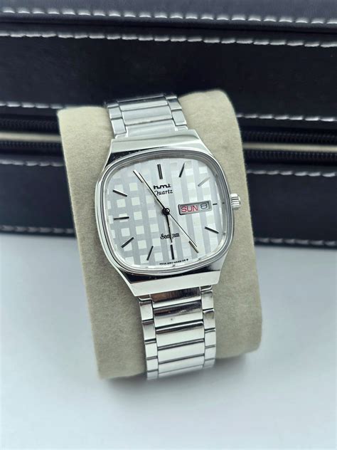 HMT SANGAM MGSS 05A White Chessboard (BRAND NEW) – Watch It Move