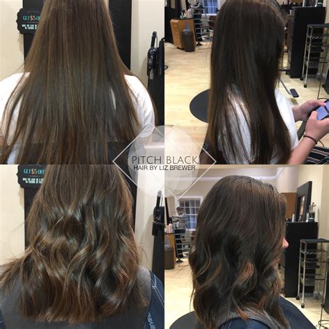 Before and after haircut done by Liz Brewer at Studio 3 Eleven Salon ...