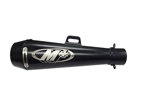 Cone Style Fiber Tip 51 MM Inlet Stainless Steel Universal Slip-On wit ...