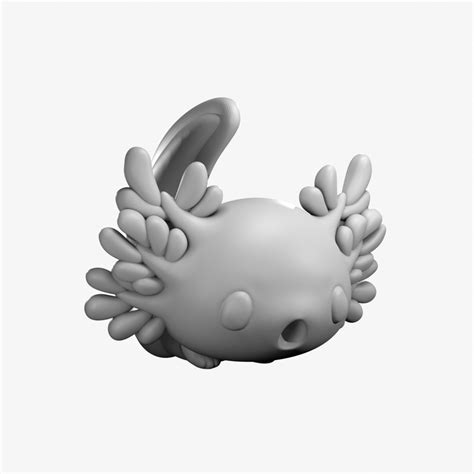 Archivo STL figura de ajolote 🦎 ・Modelo imprimible en 3D para descargar ...