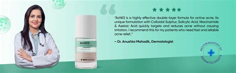 Buy AcNil3 Acne Spot Corrector for Pimples & Dark Spots – SkinInspired