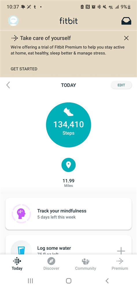 Fitbit is overestimating steps I literally just had 19,000 and now it's ...