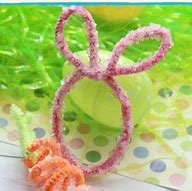 Image result for Resin 19 Inch Tall Glittery Easter Bunny Images Made in China